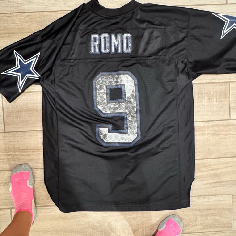 NFL Black and Silver Men's Jersey